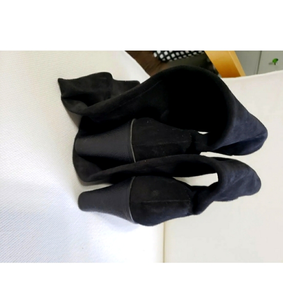 Calvin Klein Tall Suede Wedge Boot - Picture 5 of 6